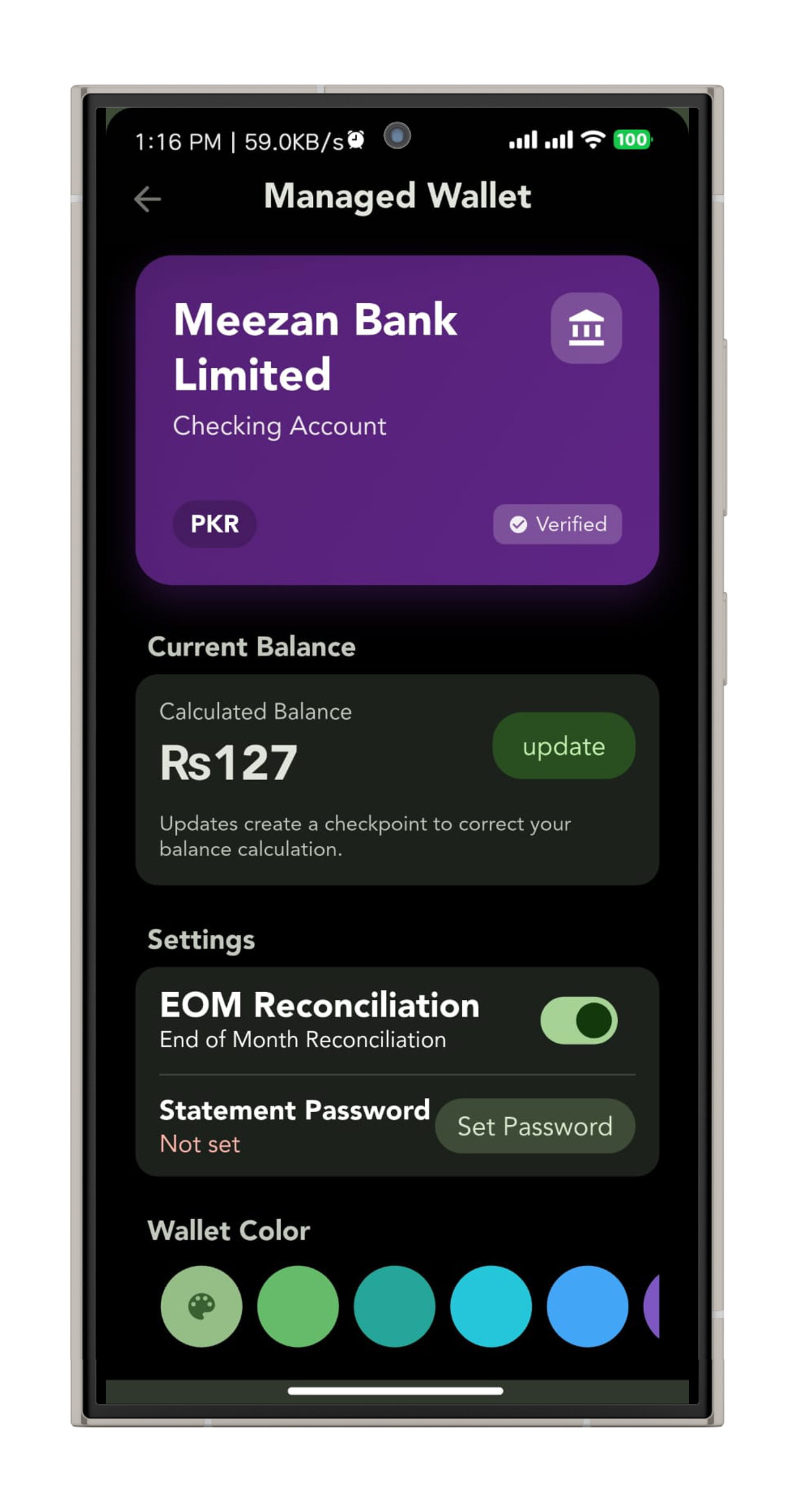 Multi-Wallet Support screenshot