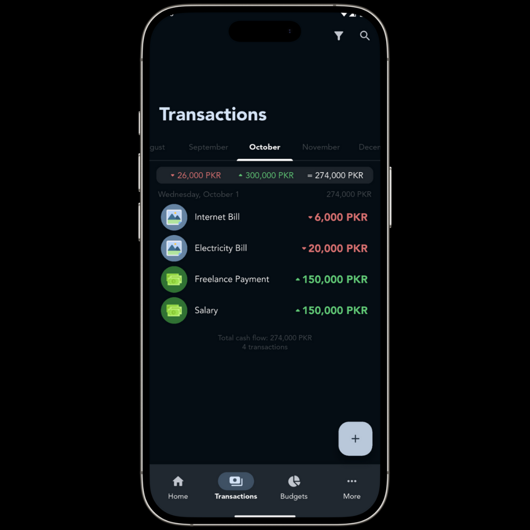 Transaction List